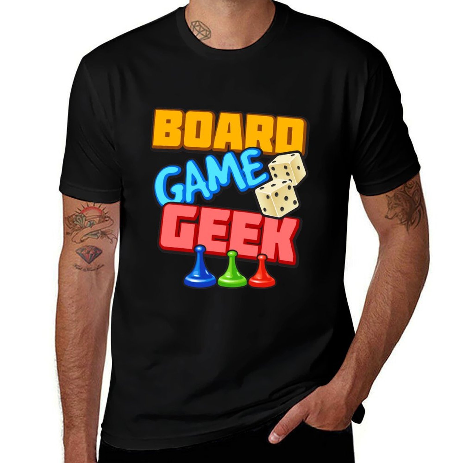 Board Game Geek - Футболка для любителей настольных игр с