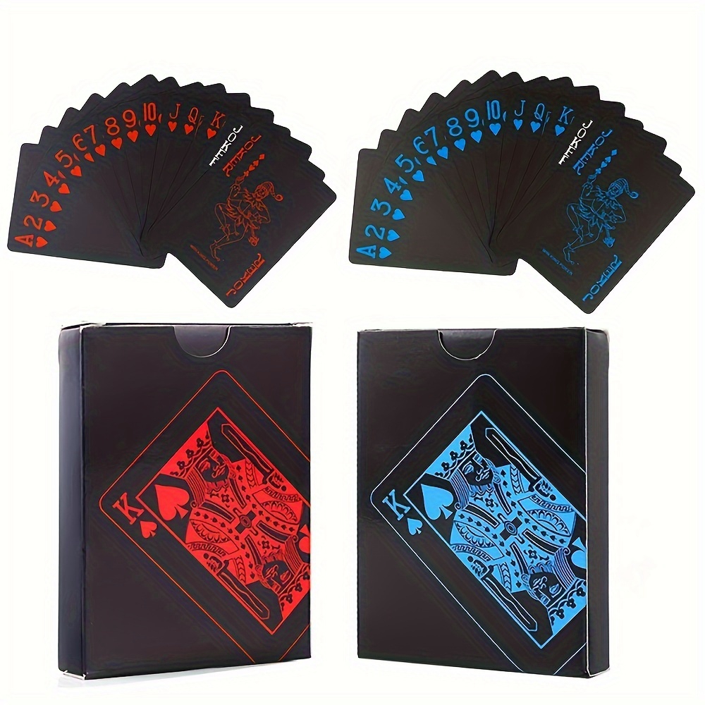 Board Game Viral - Водонепроницаемые красные и синие покерные настольные