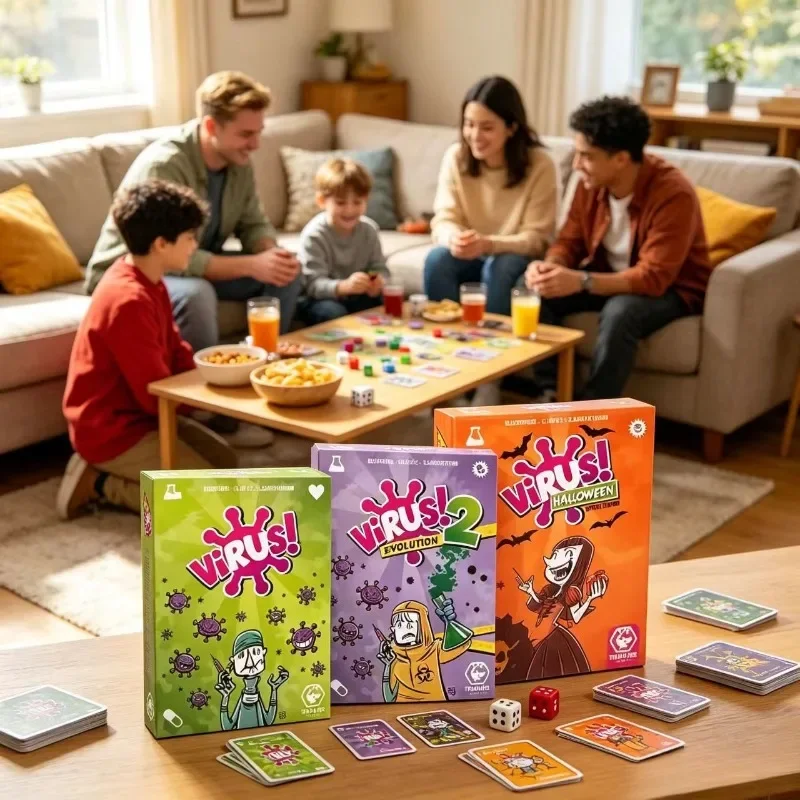 Board Game Virus - Интересная карточная игра «Вирус» и «Вирус