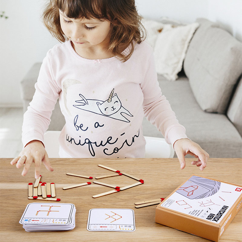 Монтессори спички головоломки  – обзор и цена Board Game Nature