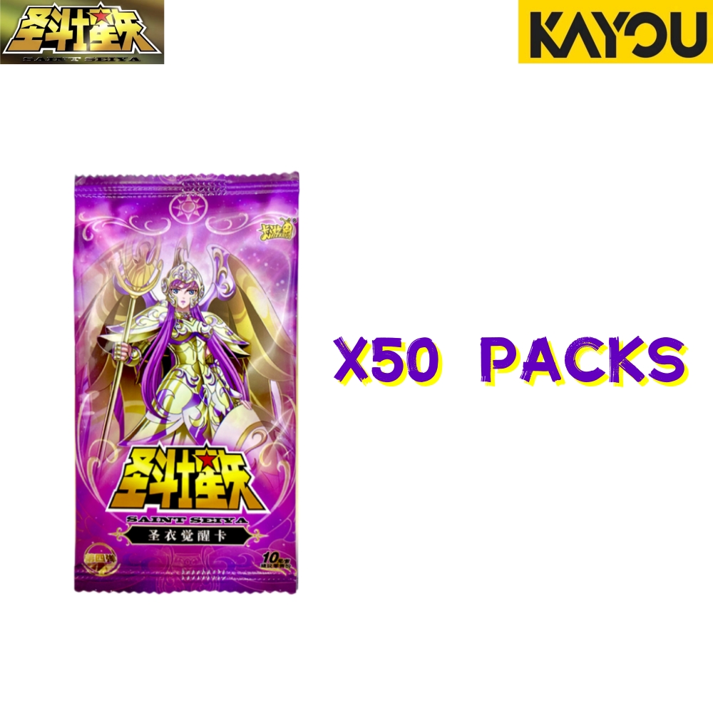 Карты Kayou Saint Seiya, 50 уп – обзор и цена Board Game Quest