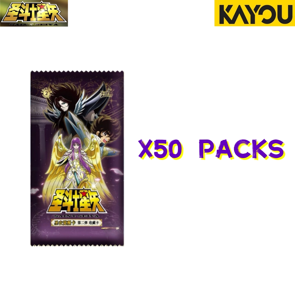 Карты Kayou Saint Seiya, 50 уп – обзор и цена Board Game Quest