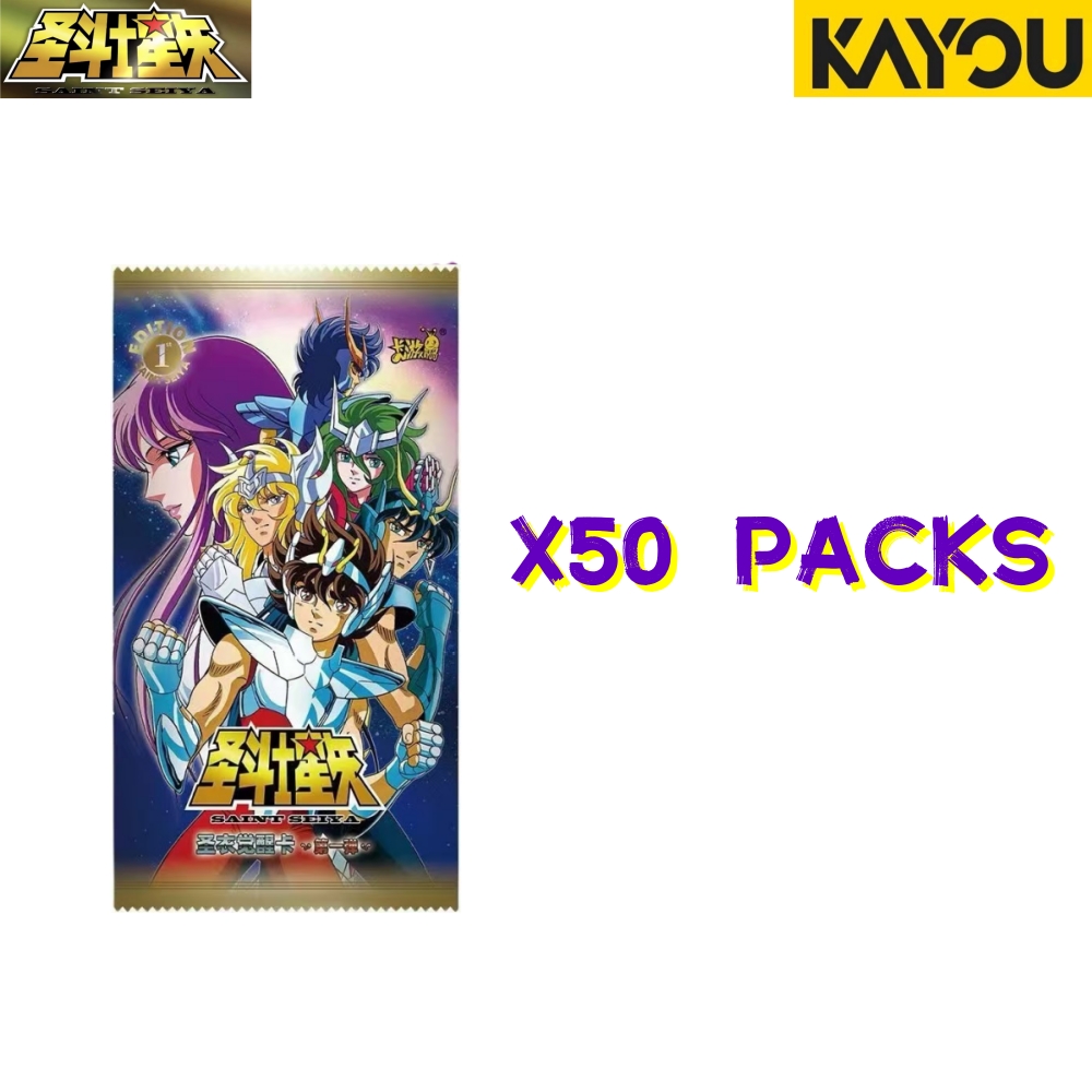 Карты Kayou Saint Seiya, 50 уп – обзор и цена Board Game Quest