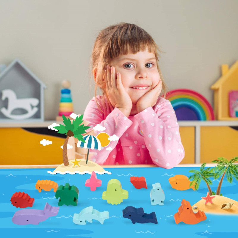 Новые детские деревянные блоки – обзор и цена Board Game Nature