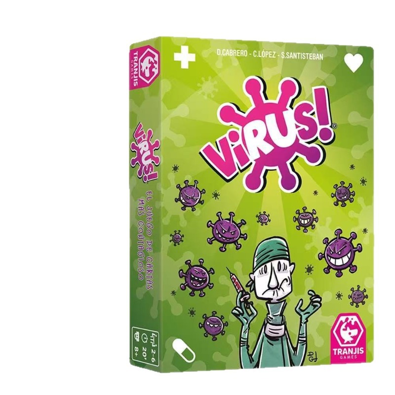 Набор семейных стратегических  – обзор и цена Board Game Virus