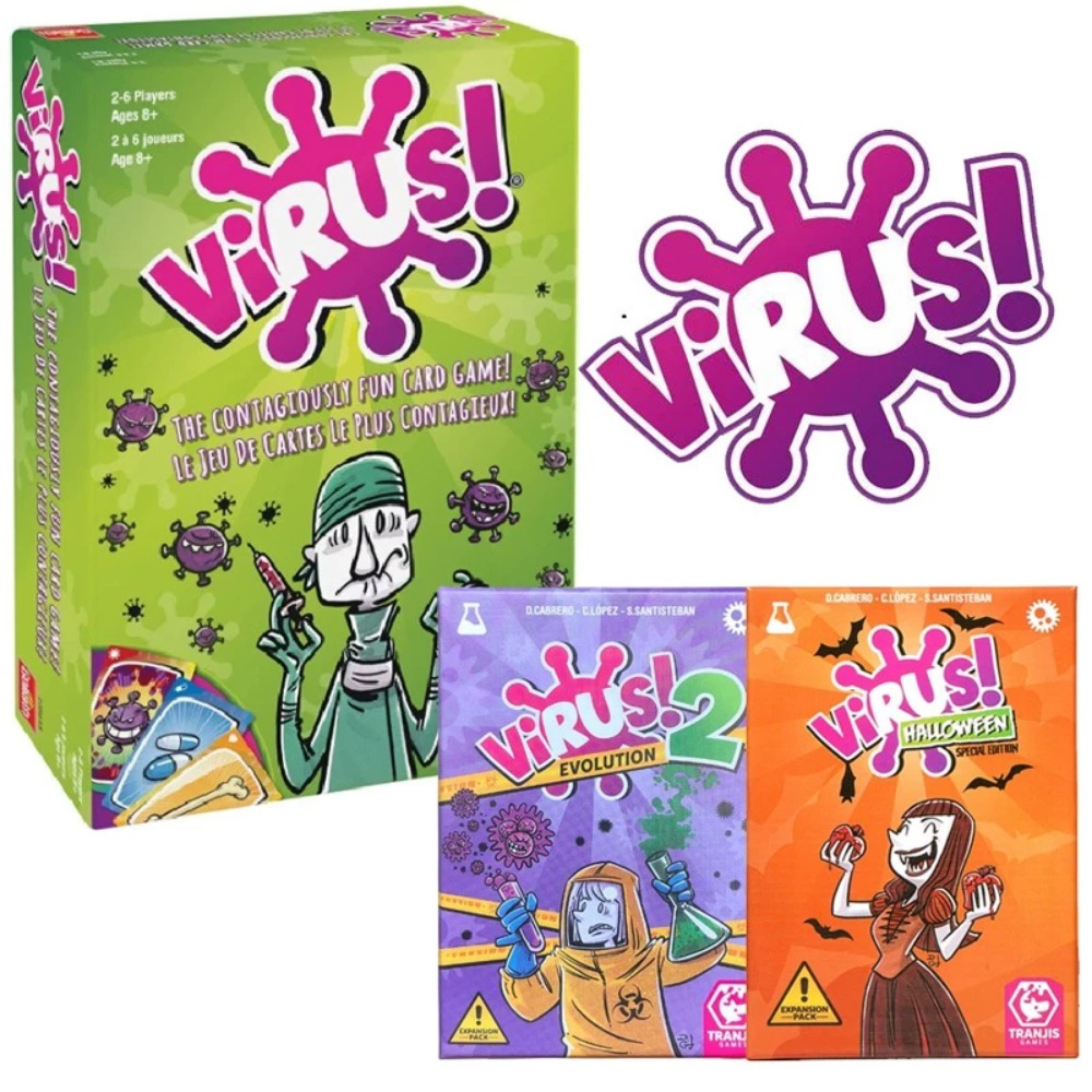 Интересная карточная игра «Вир – обзор и цена Board Game Virus