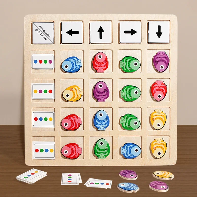 Деревянные игрушки Монтессори, – обзор и цена Board Game Nature